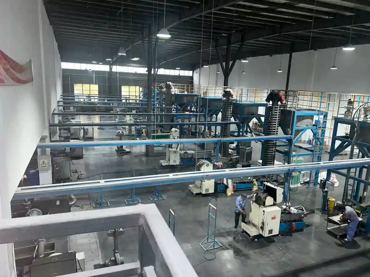 Production Line in Operation